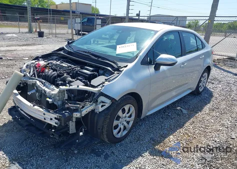 2022 Toyota Corolla Le из США, поврежденный, VIN 5YFEPMAE8NP329299